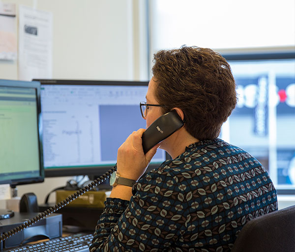 Sandra van der Waal-Van Beek, senior administratief medewerker